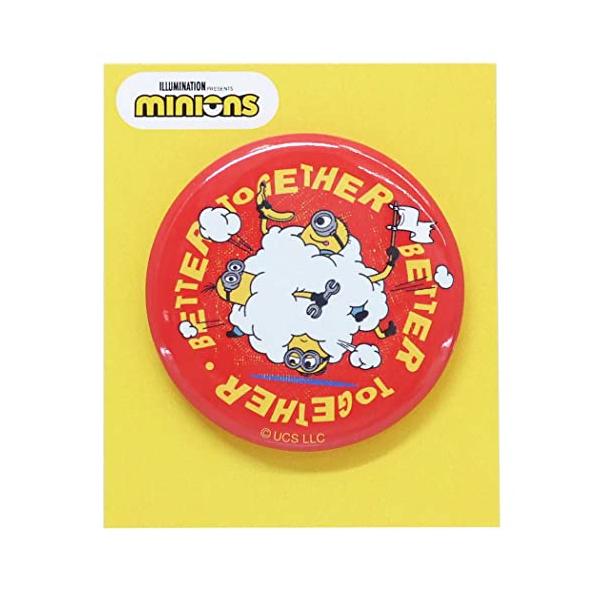 スモMN1362 【送料無料】【ミニオンズ】【MINIONS】缶バッジ【なかよし？】【ミニオン】【ユニバーサル】【アニメ】【映画】【缶バッチ】【バッチ】【カンバ…