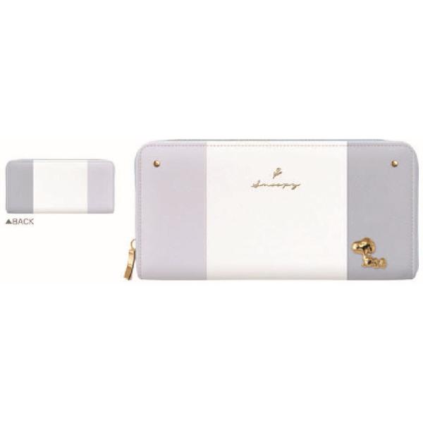 クラ118316 【送料無料】【スヌーピー】【SNOOPY】長財布【バイカラー