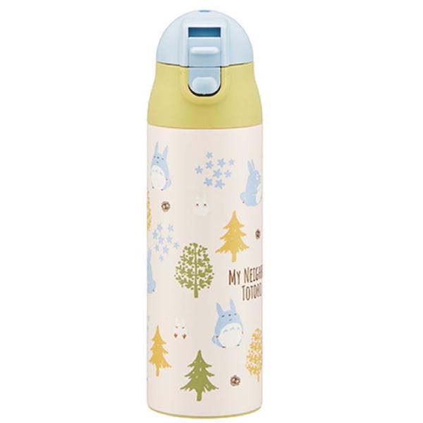 ステンレスボトル 500ml 調乳用 超軽量 水筒 調乳 500 ワンタッチ 保温 かわいい スケーター skater SMIB5 となりの トトロ totoro ジブリ 女性 レディース