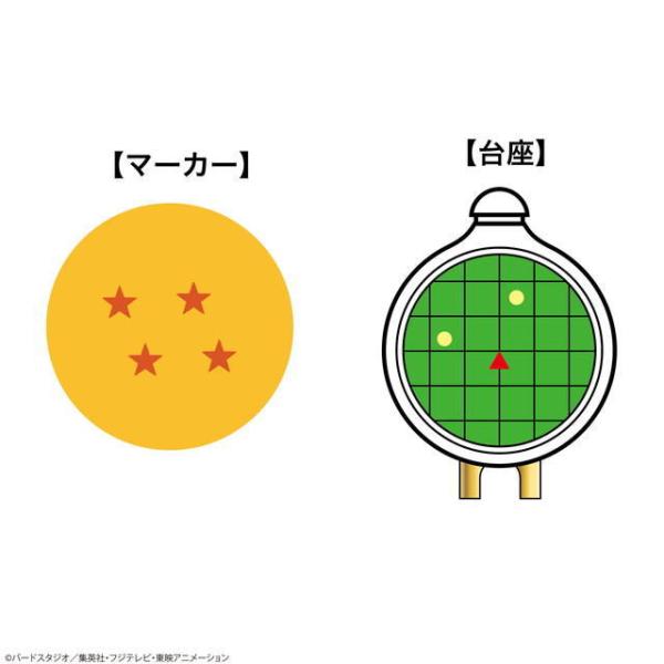 マル4005007200 【ドラゴンボールZ】ゴルフマーカー【探せ