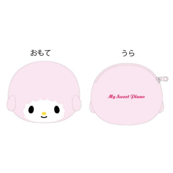 [Release date: January 31, 2026]マル3825002900  【送料無料】【サンリオキャラクターズ】フェイスポーチ【マイスイートピアノ】【ケース】【小物入れ】【メイク】【化粧】【コスメ】【収納】【小銭入れ】【コ...