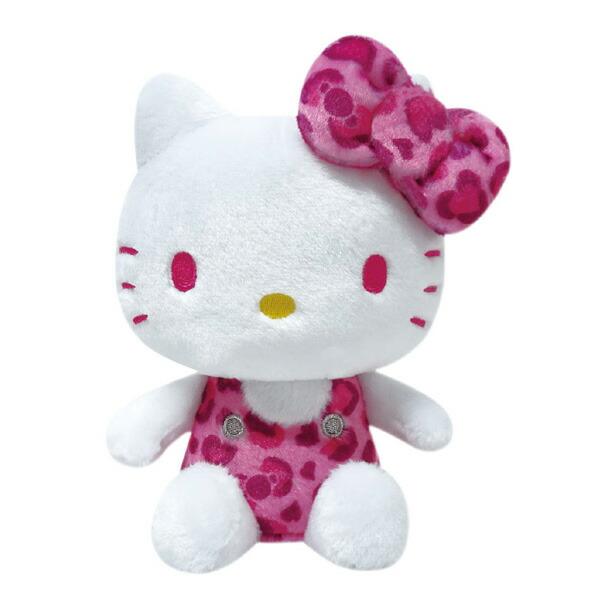 ハローキティちゃんぬいぐるみ☆ミンクひょう柄2点セット ハローキティちゃんぬいぐるみ☆ミンクひょう柄2点セット