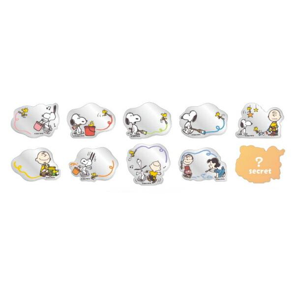 【新品未開封】スヌーピー　シークレットミラーステッカー　10種類 楽天市場】【ロット販売】 【10入】 スヌーピーシークレット