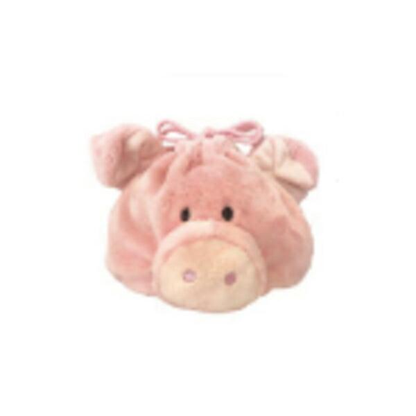 ツジ906509　【送料無料】【NICI】【ニキ】フィギュアフェイスポーチ【ピンクピッグ】【ブタ】【動物】【アニマル】【ポーチ】【ケース】【小物入れ】【収納】【袋】【弁当入れ】【子供】【キッズ】【雑貨】【グッズ】【かわいい】【送料無料】【N...