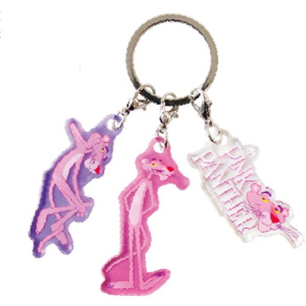 ティPN-5546232PN 【ピンクパンサー】3チャームキーホルダー