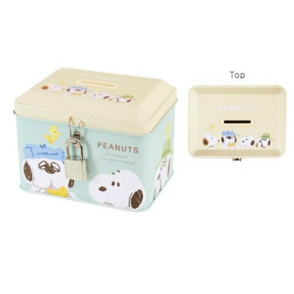 ティSN-5545245OS【送料無料】【スヌーピー】【SNOOPY】カギ付き缶