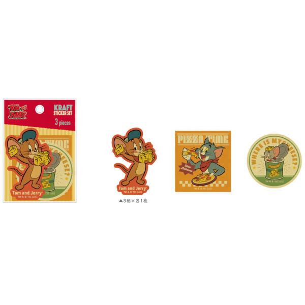 ティTJ-5546477CH【送料無料】【トムとジェリー】クラフトステッカー