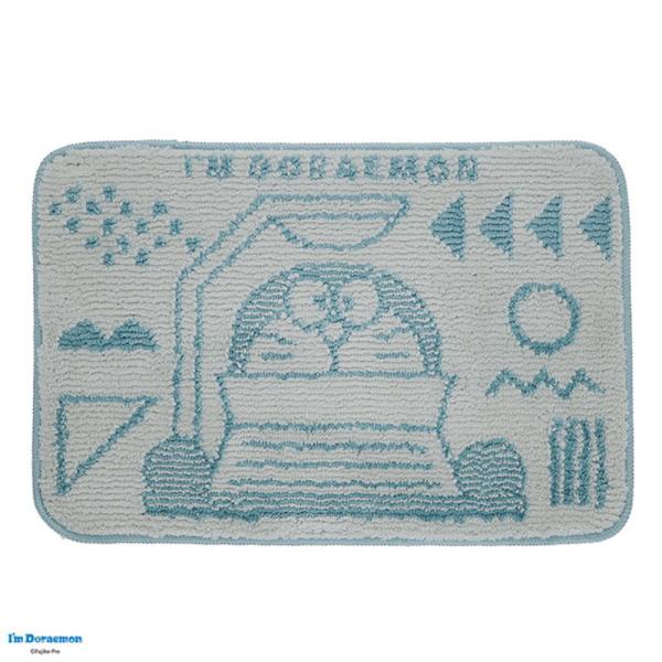 マル2875007800 【ドラえもん】玄関マット【ドラえもんとタイムマシン