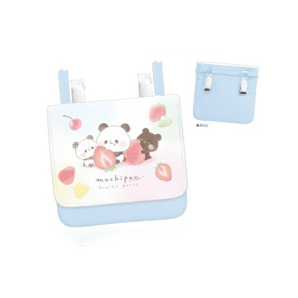 カミ225467 【オリジナル】【もちもちぱんだ】どこでもポッケ【フルーツパーティ】【もちぱん】【動物】【アニマル】【バッグ】【鞄】【カバン】【ポーチ】【ケース】【ポシェット】【小物入れ】【子供】【キッズ】【雑貨】【グッズ】【かわいい】【オ...
