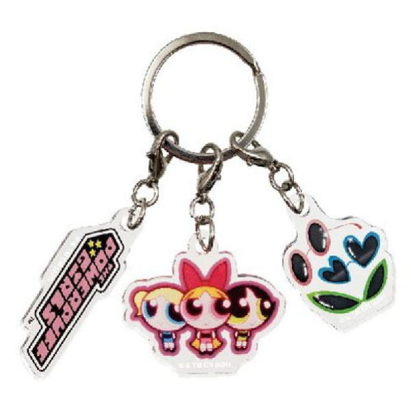 パワパフのアクリル、アクリルキーホルダー マリMPPG-069 【送料無料】【日本製】【パワーパフガールズ】3連