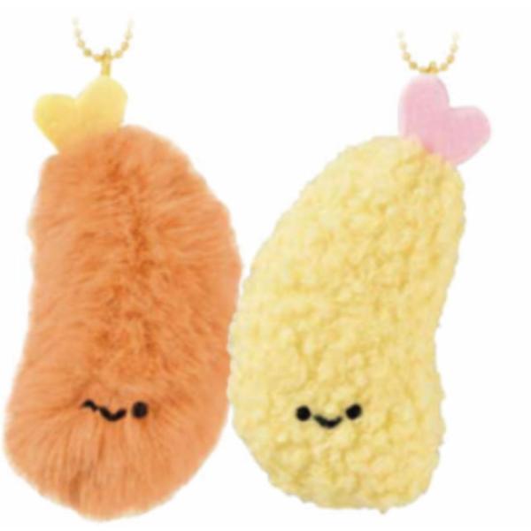 シ*イ様 エビフライさんのキーホルダー◎編みぐるみ えびフライ