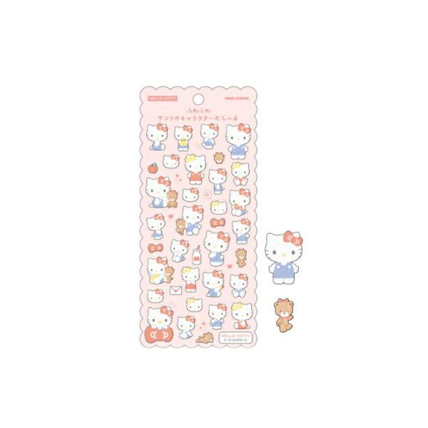 小物 meeei 楽天市場】シール ふわふわ サンリオキャラクターズシール