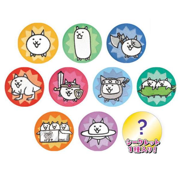 ティND-5547431SC 【クジ】【にゃんこ大戦争】シークレット刺?缶バッジ