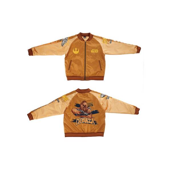 マル2535039400 【送料無料】【STAR WARS】【スター・ウォーズ】スカジャン【3L】【ブラウンアグレッシブ】【映画】【アウター】【ジャンパー】【服】【メンズ】【男性】【ファッション】【雑貨】【グッズ】【かわいい】【TE】 マル2535039400 【STAR WARS】【スター・ウォーズ】スカジャン【3L