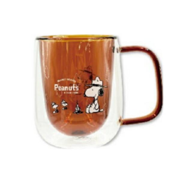 マリSPZ-3648 【スヌーピー】【SNOOPY】ダブルウォール耐熱グラス