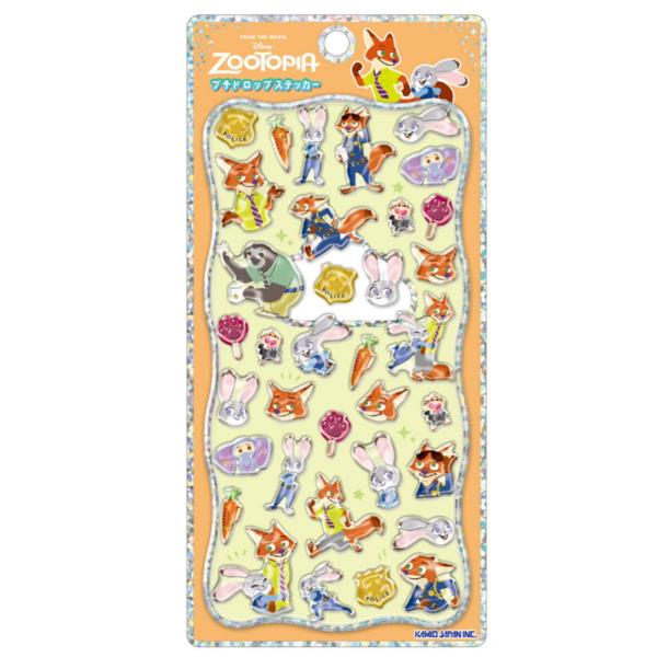 早くもの勝ち！ディズニーキャラクター プチドロップステッカー5セット