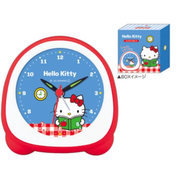 ハローキティ いるか クロック 時計 キーホルダー　キティちゃん　イエロー ハローキティ いるか クロック 時計 キーホルダー キティちゃん