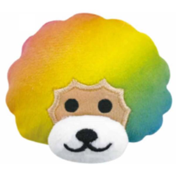 アイK-5230A 【送料無料】 アフロ犬 フェイスマスコットヘアクリップ