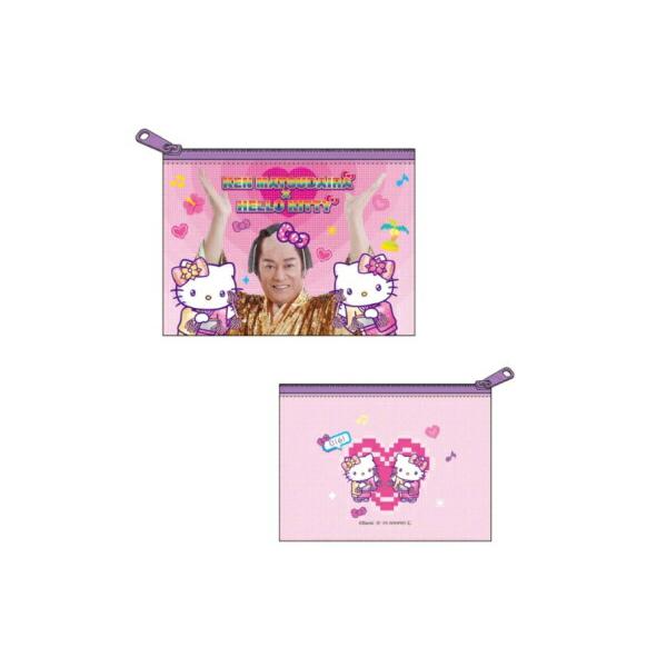 ハローキティ　クリアボード　レア！　難あり ケイSKT-FPS-HT マツケンサンバ×ハローキティ クリアフラット