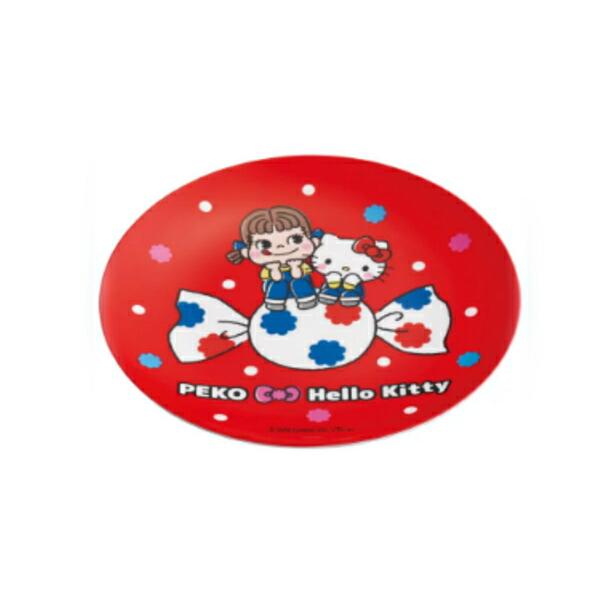 スケ709753 【送料無料】 PEKO×Hello Kitty 薄肉メラミンプレート