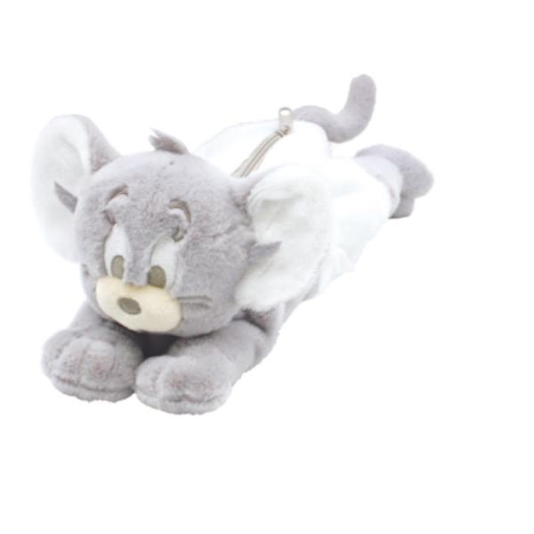ティTJ-5543991DF 【送料無料】【トムとジェリー】【Tom and Jerry】ぬいぐるみペンポーチ【ダスティーカラー】【TF】【タフィー】【ワーナー】【アニメ】【ケ…