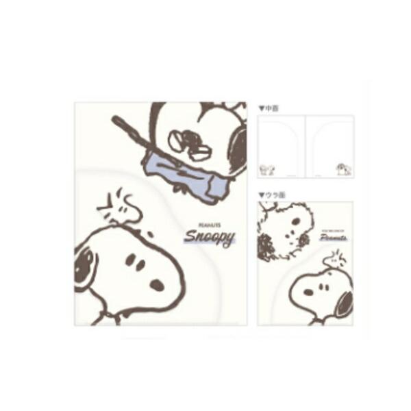 カミ306562 【送料無料】 スヌーピー SNOOPY Wサイドポケットクリア