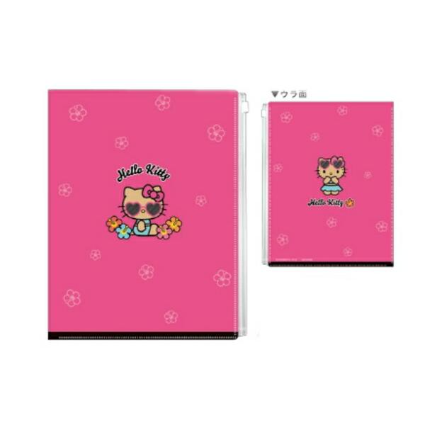 カミ307282 サンリオキャラクターズ ファスナー付き6ポケットクリア