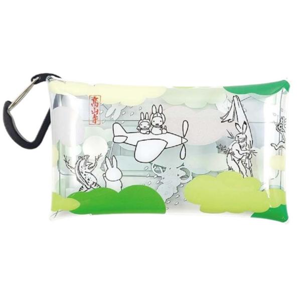 マリDBC-292 miffy×鳥獣戯画 クリアマルチケースSB ミッフィー コラボ