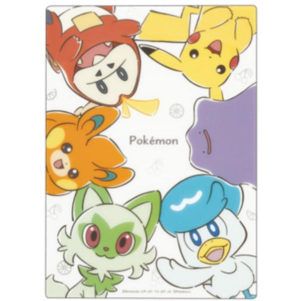 ポケットモンスター 下敷き 　ステッカー付き カミ306023 【10枚セット】 【セット】 【セット商品】 【日本製
