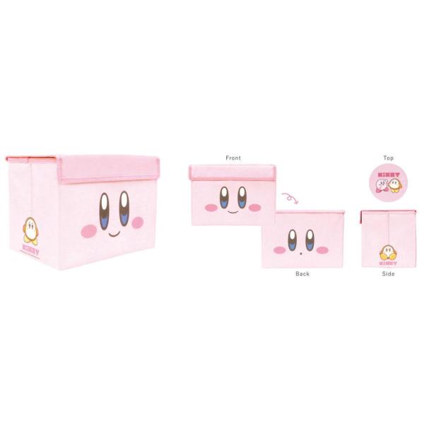 ティHK-5542678KF 【送料無料】 星のカービィ フタ付き折りたたみ収納