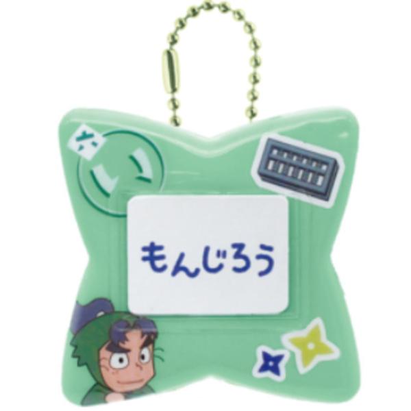 【⚠︎現在オーダー停止中】ネームバッチ❁﻿ ティNR-5581569SM 忍たま乱太郎 おなまえバッジ潮江文次郎 アニメ E