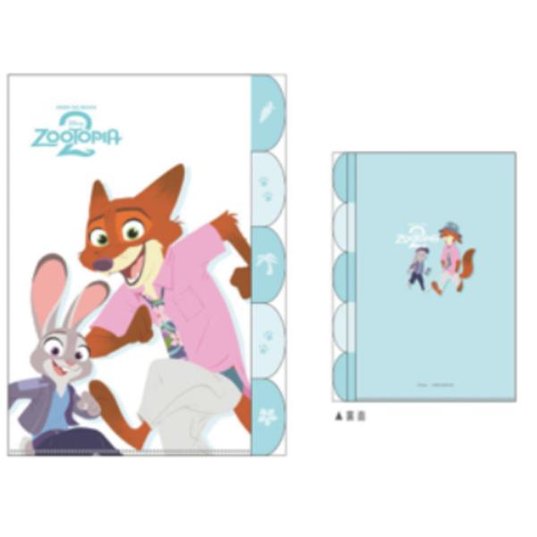 クラ134907 【日本製】 ディズニーキャラクター 5インデックスクリア