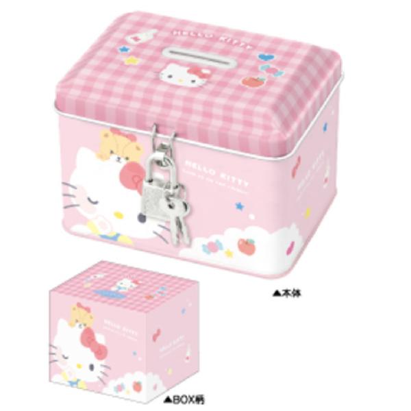 クラ134138 サンリオキャラクターズ キャラクターカギ付き缶バンク