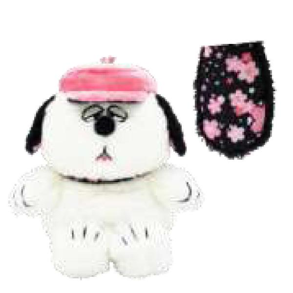 ナカ221049-26 スヌーピー SNOOPY ぬいぐるみ桜 オラフ FUWAKUTA