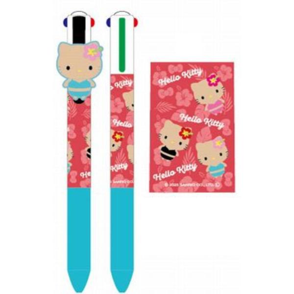 アイK-6315A サンリオキャラクターズ マスコット付き4色ボールペン