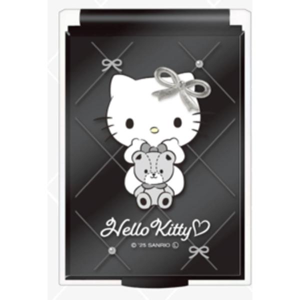 カミ307317 サンリオキャラクターズ カードミラーS モノトーンキティ