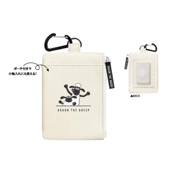 クラ134233 ひつじのショーン パスケースショーン ひつじ ウォレスと