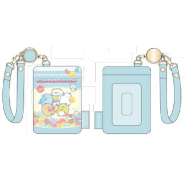 ケイCRT8-SG すみっコぐらし リール付きパスケースすみっこぐらし