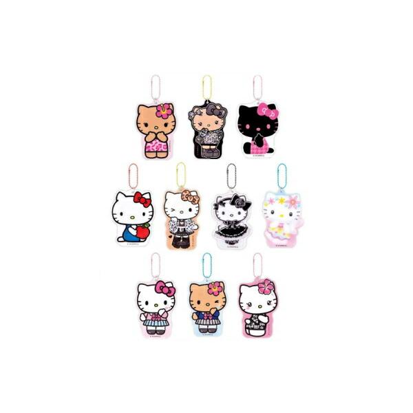 Hello Kitty トレーディングミラーキーホルダー 全10種 未開封 クラ136957 【10個セット】 【セット】 【セット商品】 サンリオ