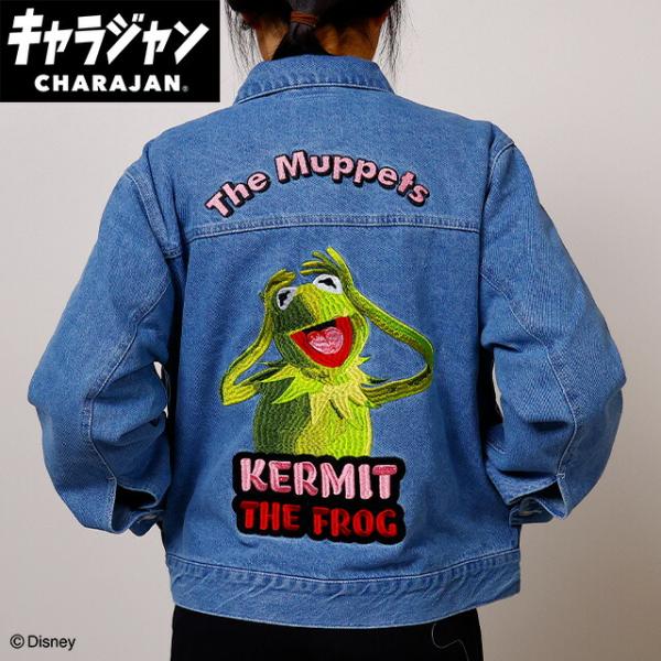 マル2335086100 ザ・マペッツ ジージャンM モダンショータイム アニメ 映画 キャラジャン アウター ジャンパー 服 レディース 女性 メン