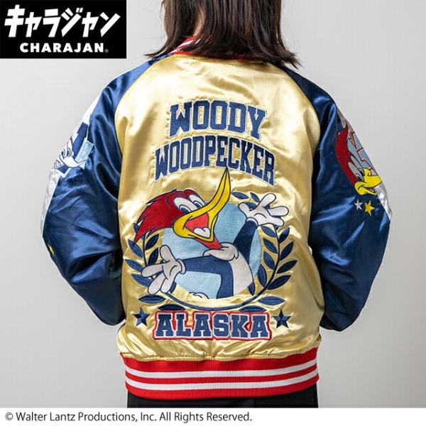 マル4755037000 ウッディー・ウッドペッカー スカジャンL スター 