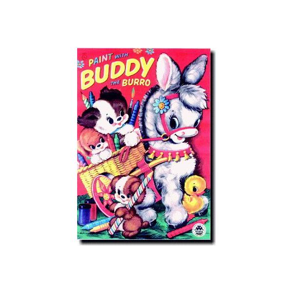 BUDDY THE BURRO【レトロ】ポスター！アメリカ〜ンなポスターが勢揃い！お部屋をカスタムしちゃいましょう♪【新商品】【大人気】