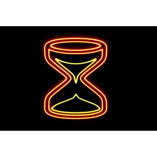 ネオン 砂時計 時計 アイコン イラスト とけい Pc パソコン ネオンライト 電飾 Led ライト サイン Neon 53zak855 いしだ屋 通販 Yahoo ショッピング
