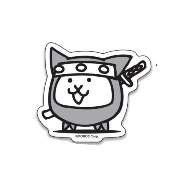 トシni Se003 にゃんこ大戦争 ステッカー ネコ忍者 ネコ ねこ 猫 動物 アニマル ゲーム 携帯ゲーム シール 文房具 学校 78zak149m いしだ屋 通販 Yahoo ショッピング