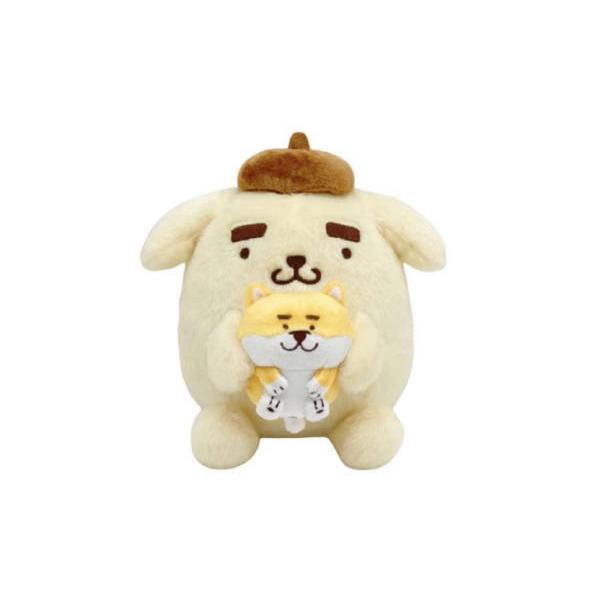 ナカ 21 サンリオキャラクター しばんばん ぬいぐるみ S ポムポムプリン プリンちゃん ぽむぽむぷりん ポムポム サンリオ 柴 zak537 いしだ屋 通販 Yahoo ショッピング