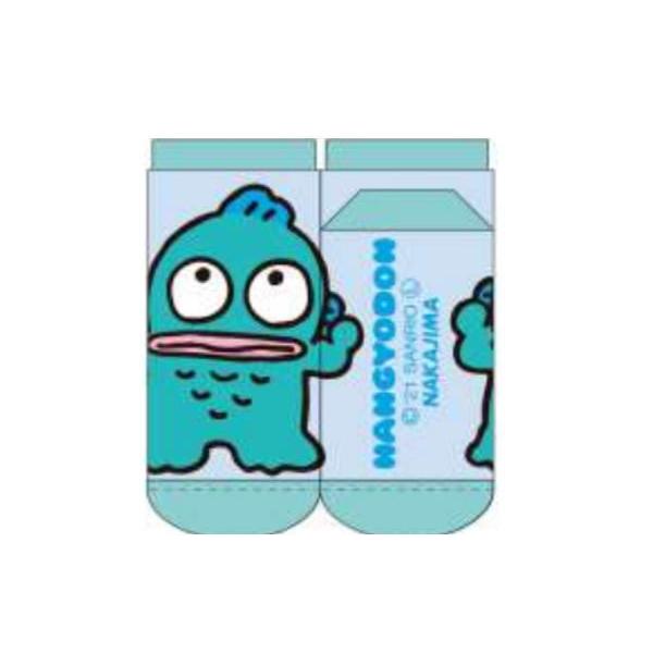 ナカ 21 サンリオキャラクター レディースソックス ブルー ガッツ ハンギョドン ハンギョ はんぎょどん はんぎょ 半魚 人 魚 zak557ms いしだ屋 通販 Yahoo ショッピング