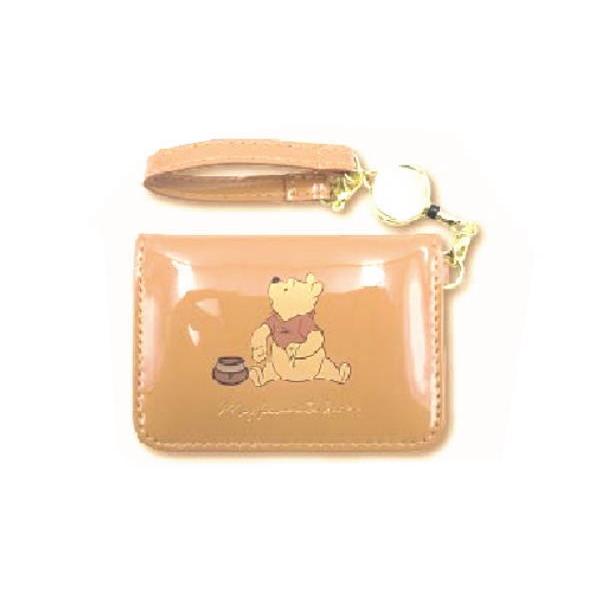 マリmdep 008 ディズニーキャラクター エナメルシリーズ オープンパスケース ベージュ くまのプーさん プーさん プー ディズニー 映画 90zak306m いしだ屋 通販 Yahoo ショッピング