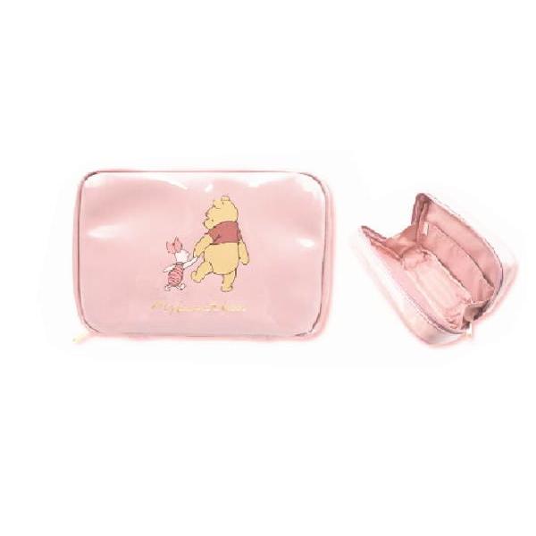 マリmdep 001 ディズニーキャラクター エナメルシリーズ スクエアポーチ ピンク くまのプーさん プーさん プー ディズニー 映画 ア 90zak311m いしだ屋 通販 Yahoo ショッピング