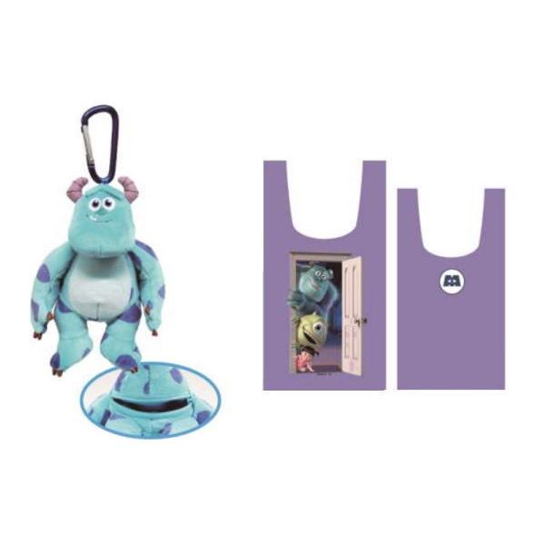 ナカ 21 ピクサーキャラクター ぬいぐるみエコバッグ モンスターズインク サリー マイク ピクサー ディズニー 映画 アニメ 90zak503m いしだ屋 通販 Yahoo ショッピング