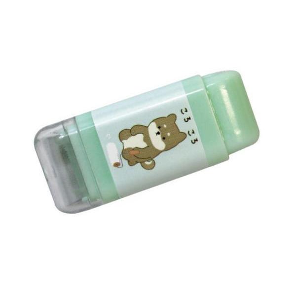 ツジ4724 367 おそうじあにまる コロコロ消しゴム グリーン いぬ イヌ 犬 動物 アニマル 消しゴム けしごむ 消しごむ 文房具 91zak334ms いしだ屋 通販 Yahoo ショッピング